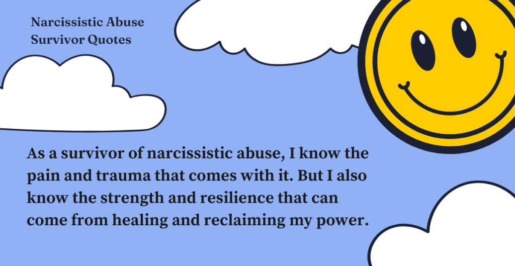 Narcissistic Abuse Survivor Quotes