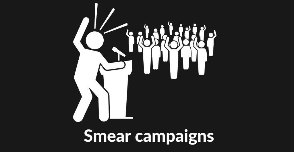 Narcissists Run Smear campaigns to ruin your reputation