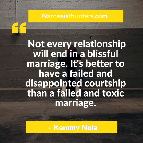Not every relationship will end in a blissful marriage. toxic relationships quotes