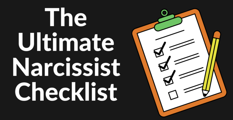 The Ultimate Narcissist Checklist: Spotting and Dealing with Narcissistic Behavior