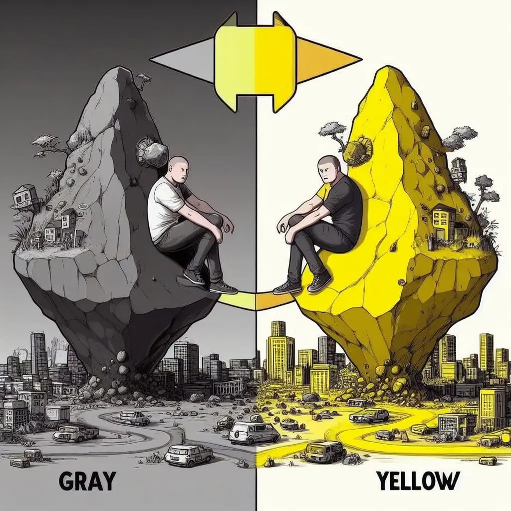 Gray vs yollow rock method